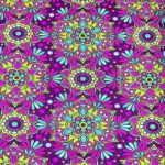 17-Mandala fúcsia