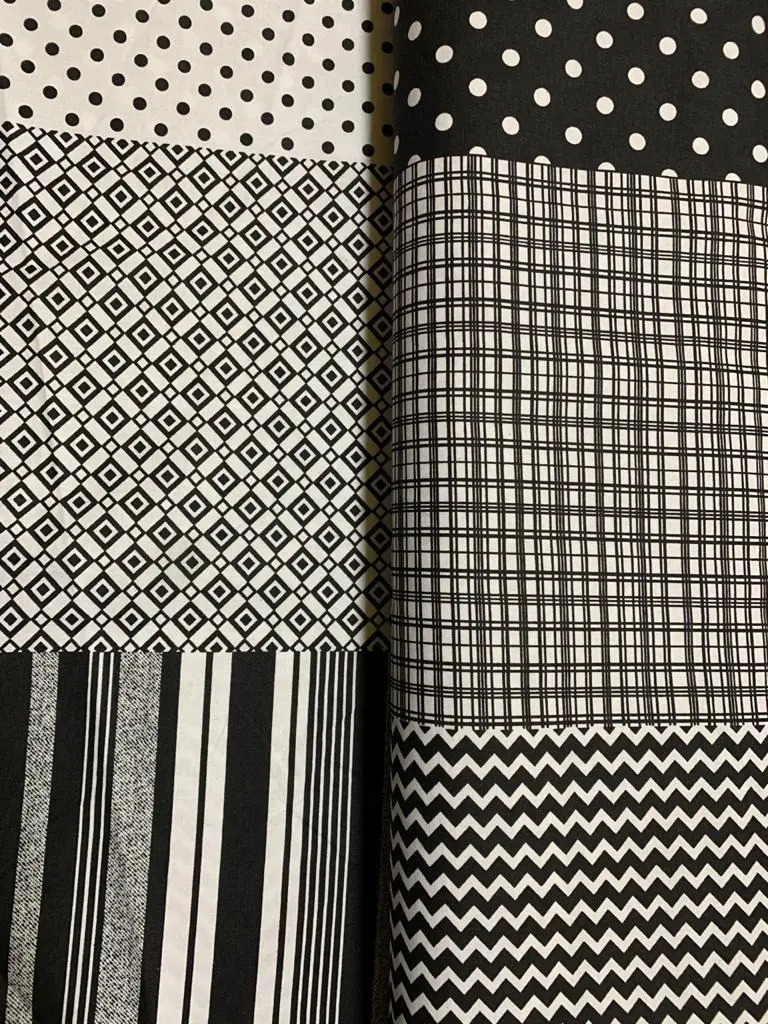 Meio Metro Tecido Tricoline Patchwork 100%algodão 0,5x1,5mt - Imagem 9