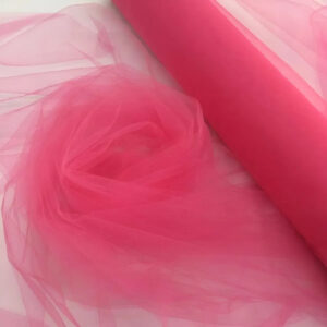 10 Metros Tecido Tule (10 Mts X 1,20 Mt) 16-rosa