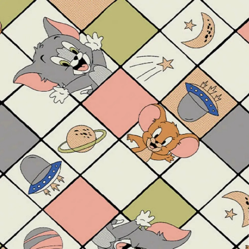 Tricoline Personagens Looney Tunes, Tom&jerry Etc 1,0x1,50m - Imagem 23