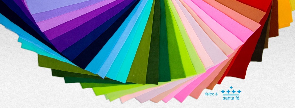 2 Mts Feltro Liso Santa Fé Variedade De Cores 2,0m X 1,40m - Imagem 6