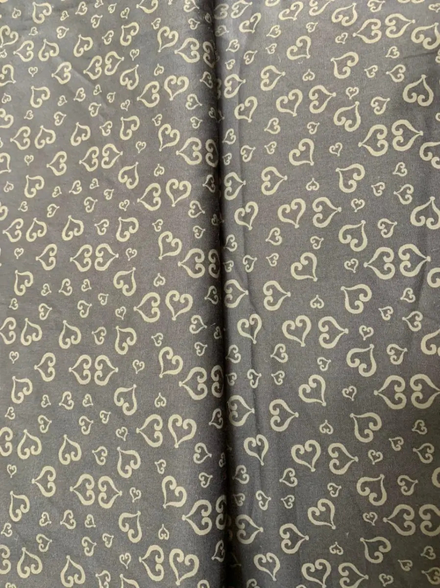 Tecido Tricoline Estampado Corações 0,5x1,50m P/ Artesanatos - Imagem 13