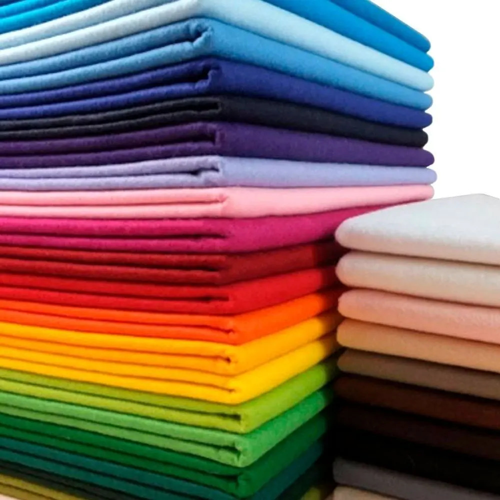 2 Mts Feltro Liso Santa Fé Variedade De Cores 2,0m X 1,40m - Imagem 5