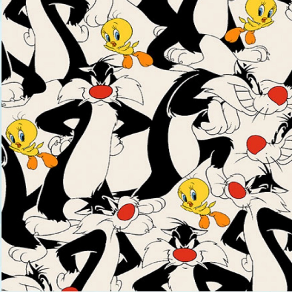 Tricoline Personagens Looney Tunes, Tom&jerry Etc 1,0x1,50m - Imagem 9