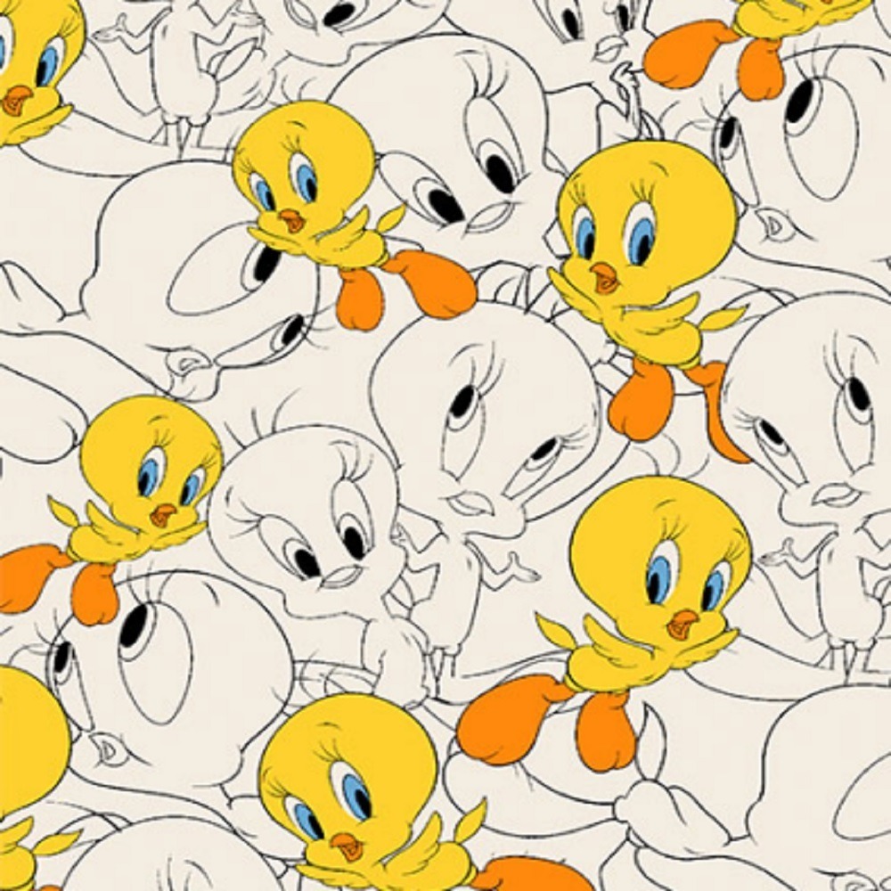 Tricoline Personagens Looney Tunes, Tom&jerry Etc 1,0x1,50m - Imagem 7