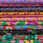 6 florais pequenas estampas variadas