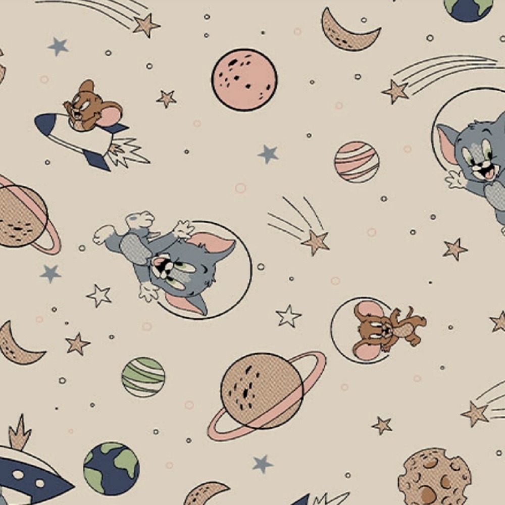 Tricoline Personagens Looney Tunes, Tom&jerry Etc 1,0x1,50m - Imagem 17