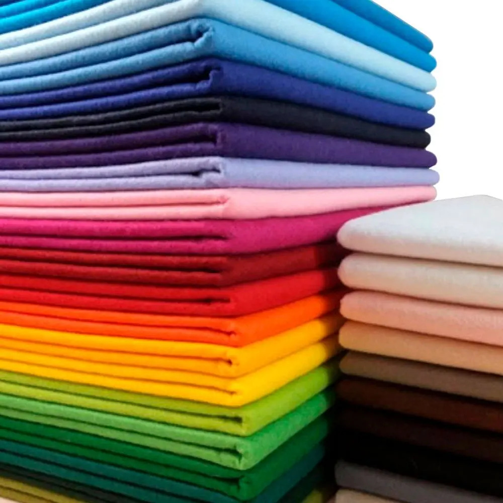 2 Mts Feltro Liso Santa Fé Variedade De Cores 2,0m X 1,40m - Imagem 3